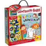 LIS Montessori baby zsiráf magasságmérő