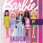 Barbie divattervező vázlatfüzet FASHION LOOK BOOK