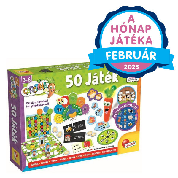 Carotina 50 játék