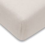 Frottír lepedő kiságyba bézs