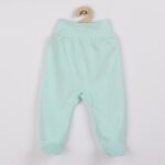 Csecsemő lábfejes nadrág New Baby türkiz