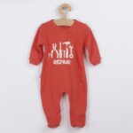 Baba kezeslábas Koala Repair dark peach