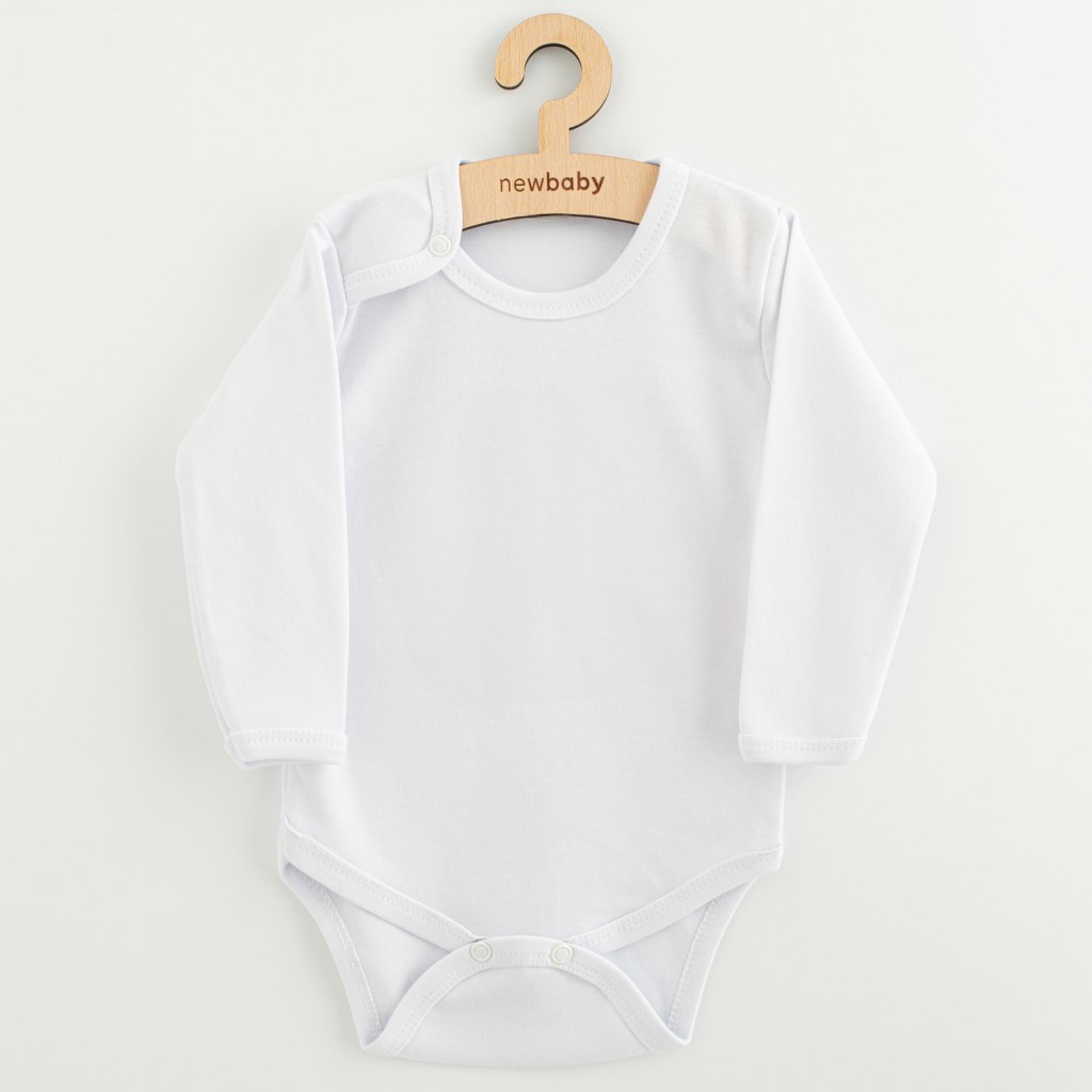 Body hosszú ujjú New Baby II - fehér
