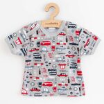 Baba pamut rövid ujjú póló New Baby Go!go!go!