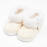 Baba téli csipke csizma New Baby 0-3 h bézs