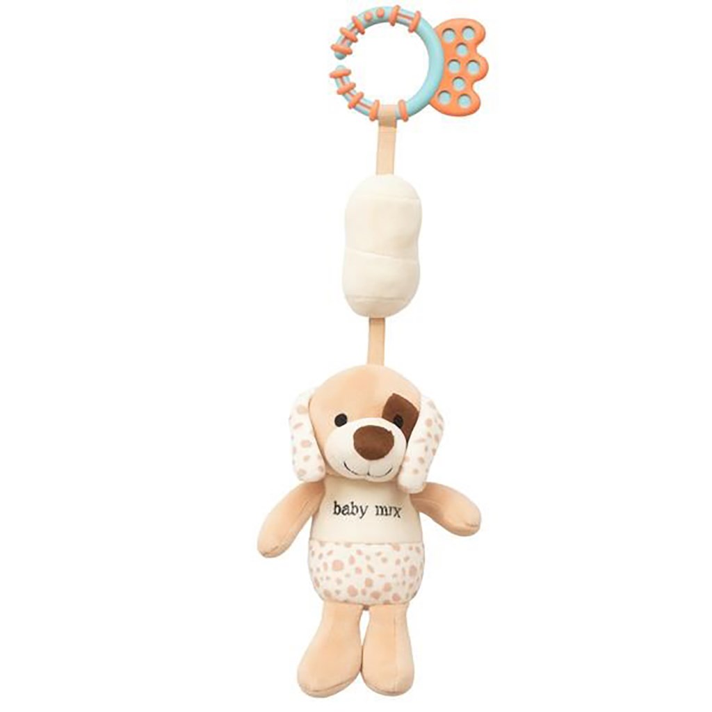 Fejlesztő zenélő játék Baby Mix Barna kutyus