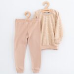 Gyermek pamut pizsama New Baby beige dino