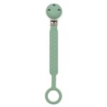 Szilikon cumitartó csipesz New Baby kék