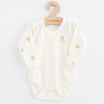 Baba Biopamut hosszú ujjú body New Baby Olives