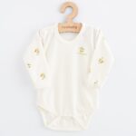 Baba Biopamut hosszú ujjú body New Baby Olives