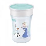 Bájos itató pohár Mini Magic NUK 360° fedéllel Frozen Elsa 230 ml