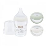 Baba cumisüveg NUK Perfect Match Newborn Gift set 150 ml