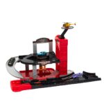 Gyermek garázs helikopterrel Baby Mix (Sérült csomagolás)