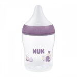 Baba cumisüveg NUK Perfect Match Temperature Control 150 ml Hippo