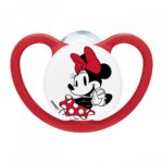Baba cumi NUK Perfect Match Air Disney Mickey Mouse  0–6 hónapos red