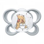 Baba cumi NUK Perfect Match Air Disney Maci Pu 0–6 hónapos grey