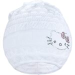 Kötött sapka New Baby cica fehér