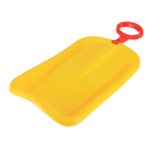 Hócsúszka mozgatható fogantyúval Baby Mix SNOW ARROW 74 cm sárga
