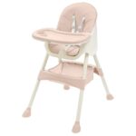 Etetőszék Baby Mix Nora dusty pink