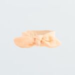 Baba muszlin fejpánt New Baby Leny Peach