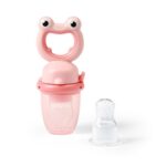 Etető rágóka Baby Ono FROG rózsaszín