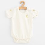 Baba Biopamut rövid ujjú body New Baby Olives
