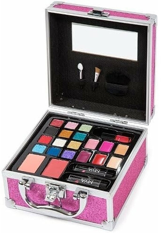 MYA Cosmetics mini pink sminkes bőrönd