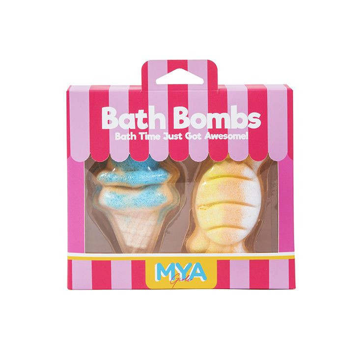 MYA Cosmetics Cosmetics fürdőbomba szett 2db-os - édesség