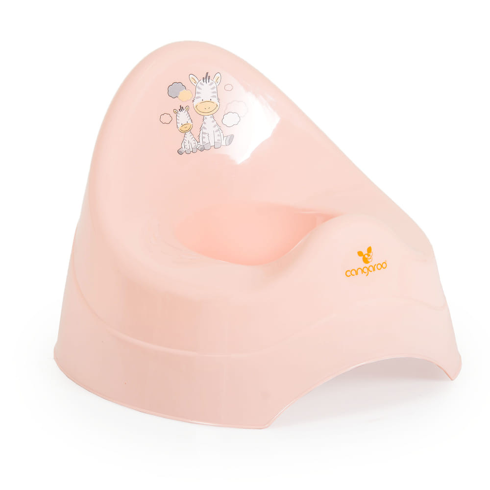 ZEBRA bébi egyszerűbili PASZTEL PINK