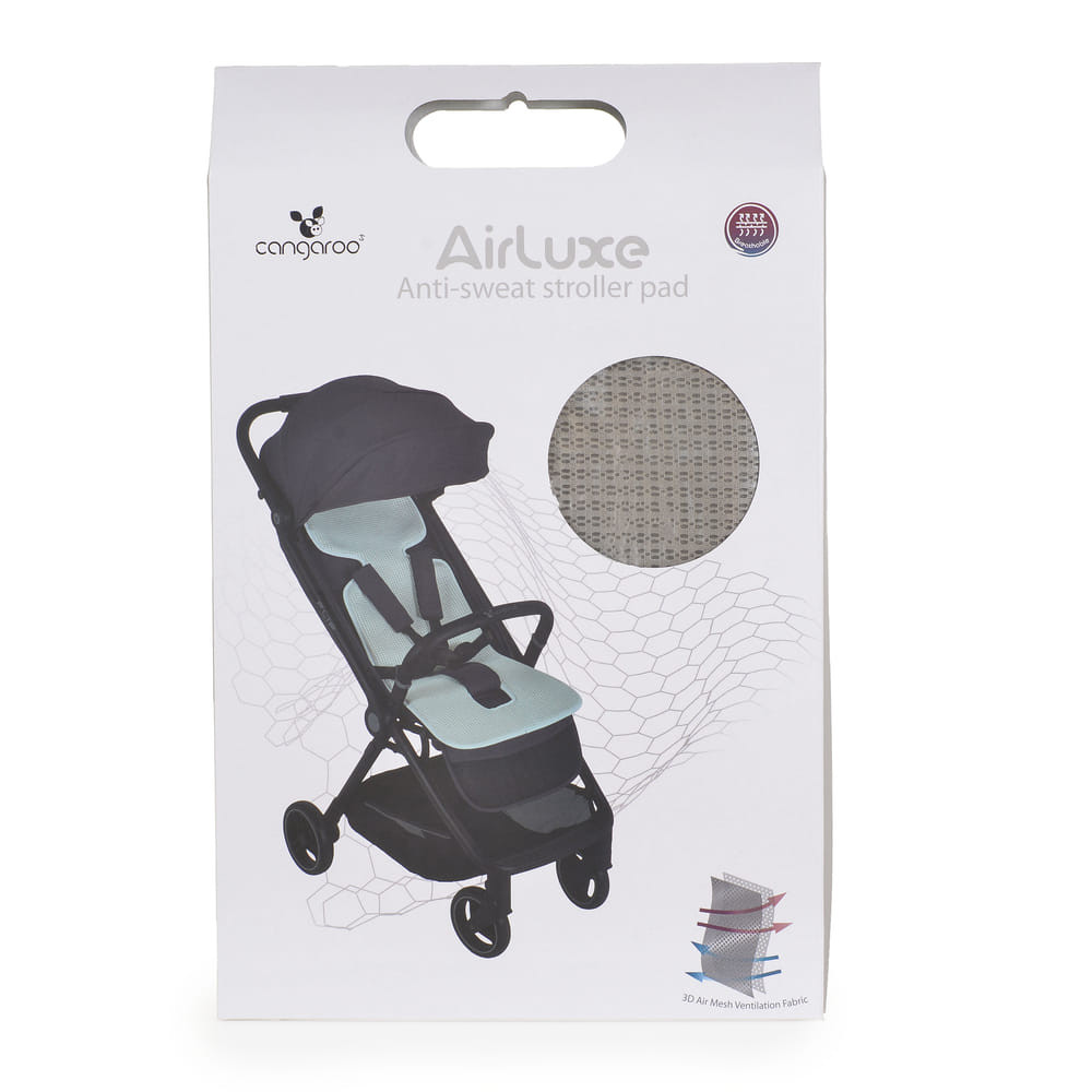 AIRLUXE babakocsi ülésvédő/nedvesség elleni huzatvédő SZÜRKE