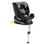 i-PROTECT autós ülés 40-150cm támasztólábbal 360 forgatható STEEL/SZÜRKE