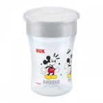 Bájos itató pohár Magic Mickey Mouse NUK (8+ m.) 360° 230 ml