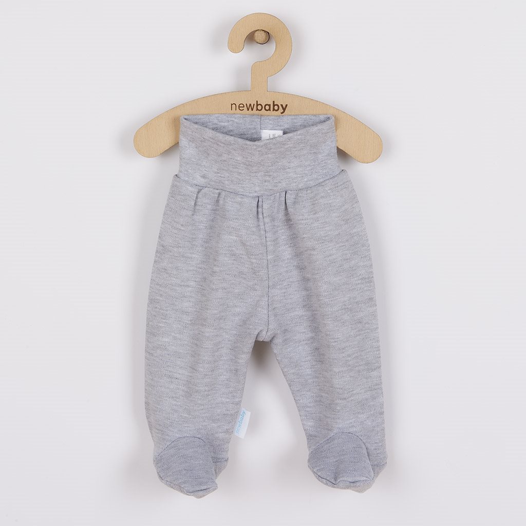 Baba lábfejes nadrág New Baby Classic II szürke