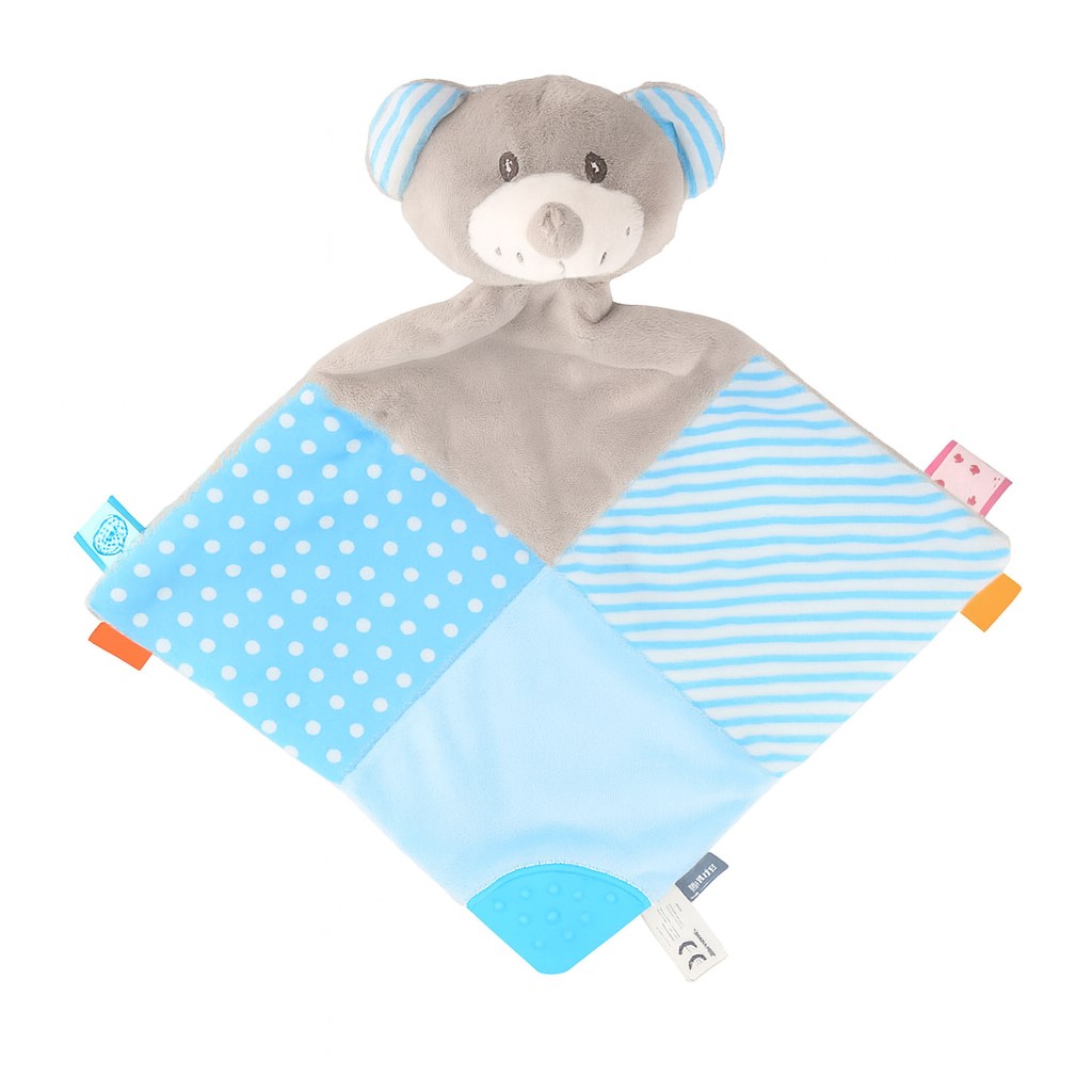 Szundikendő Maci Baby Mix kék