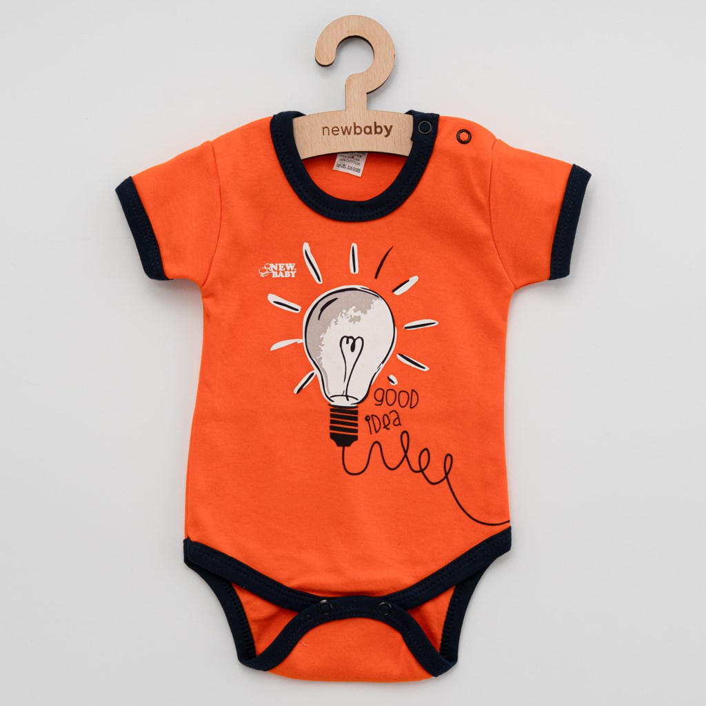 Baba pamut body rövid ujjú New Baby jó ötlet