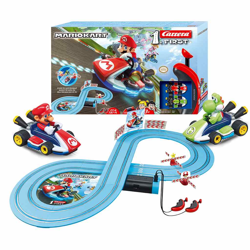 Autópálya Carrera FIRST Nintendo Mario Kart™- Mario and Yoshi 2