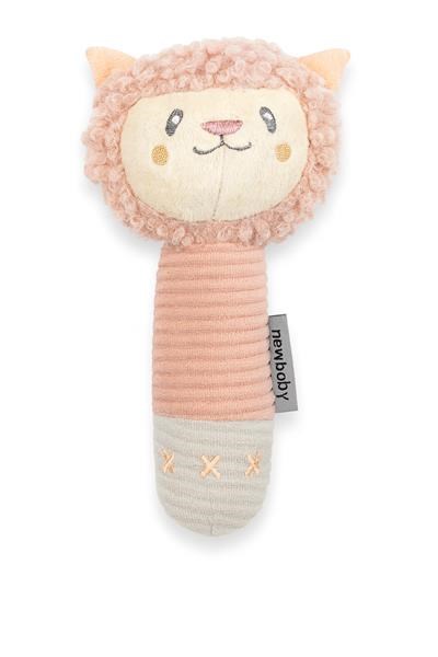 Gyermek sípolós plüss játék rágókával New Baby Lama