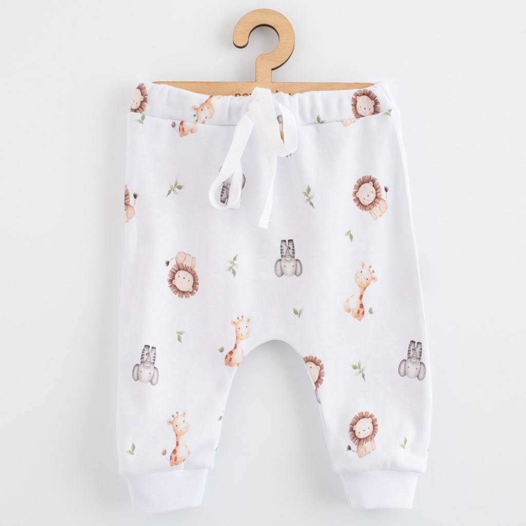 Pamut gyermek Jogger nadrág a New Baby For Babies safari