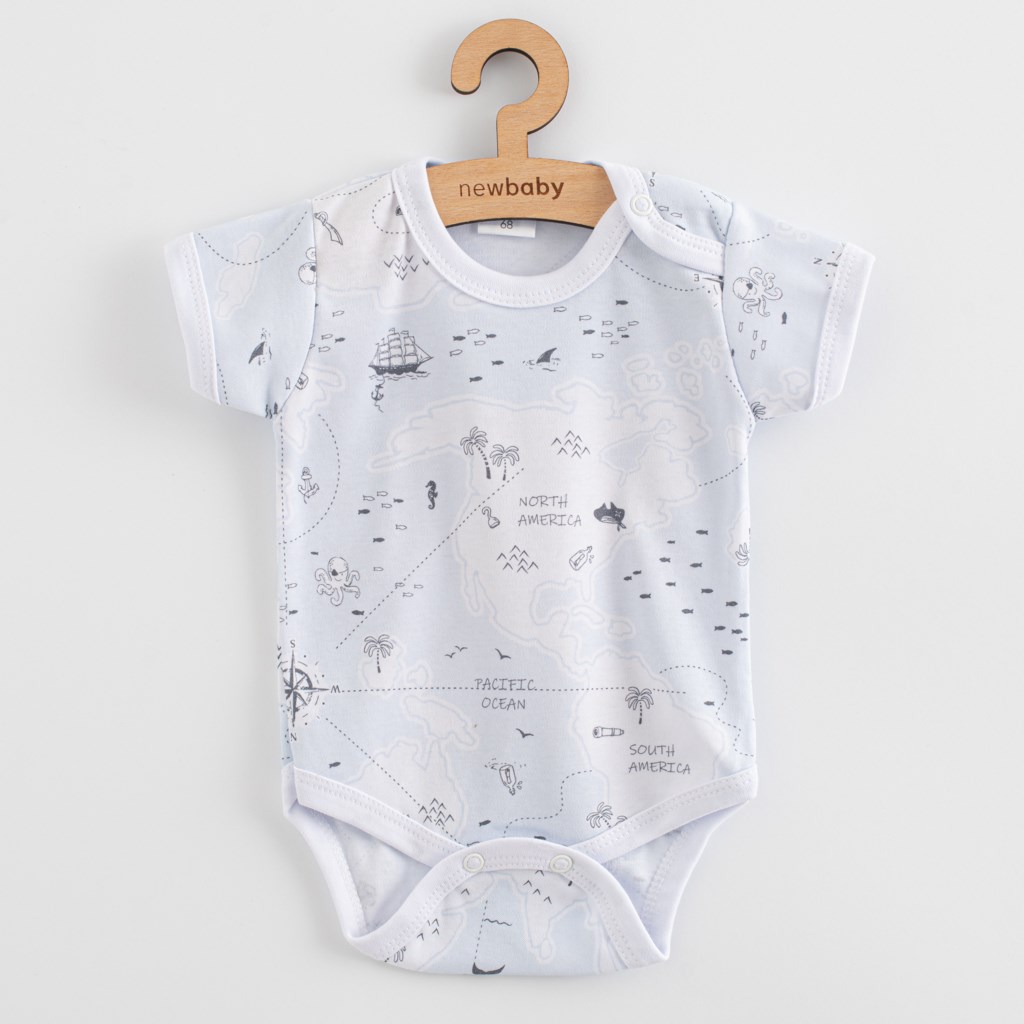 Baba rövid ujjú body New Baby For Babies ocean