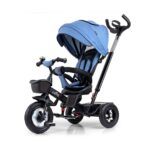 Gyerek háromkerekű bicikli Milly Mally Movi denim