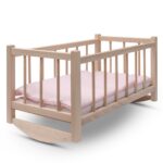 Fa babaágy-bölcső ágyneművel Baby Mix