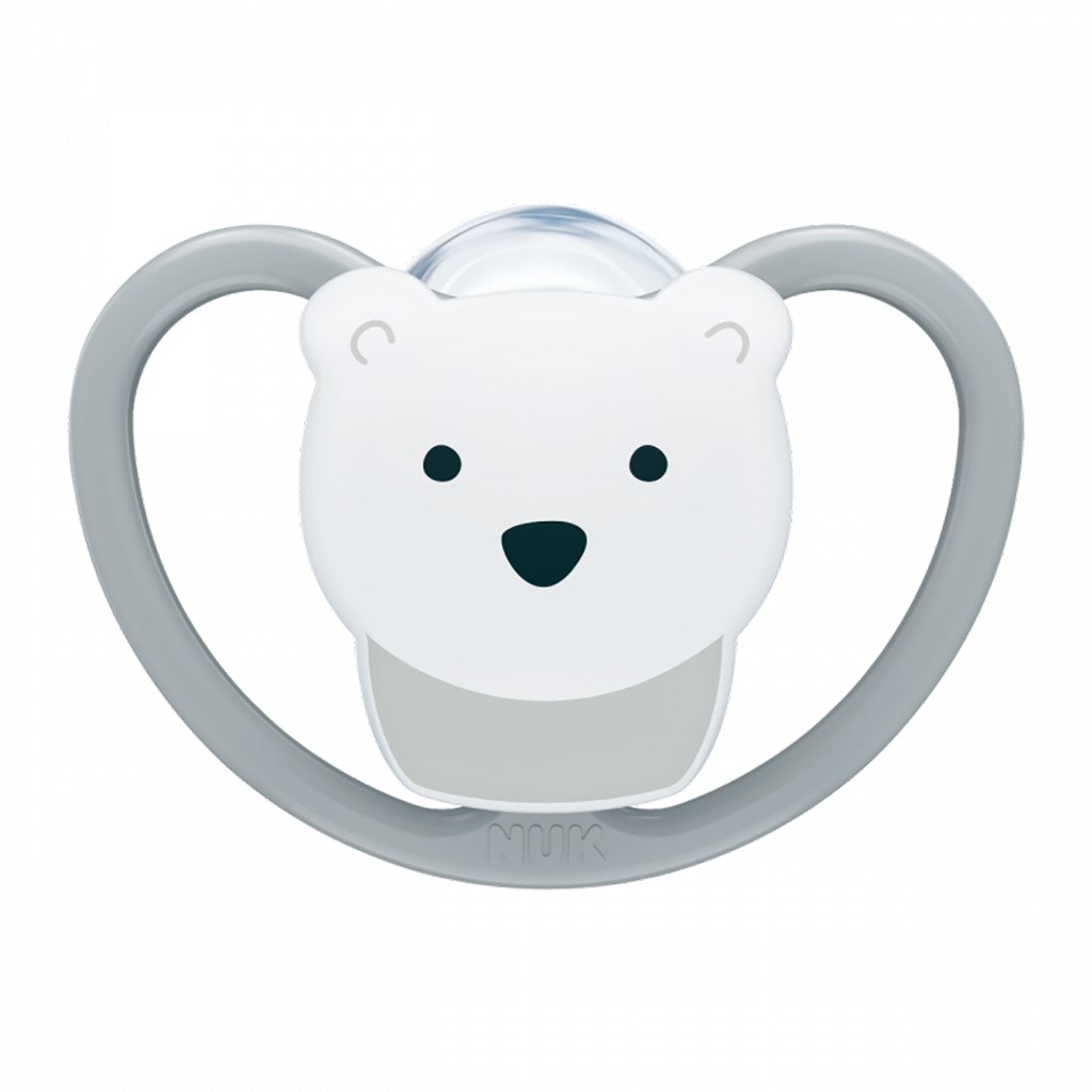 Baba cumi NUK Perfect Match Air POLAR BEAR 6-18m 1db box