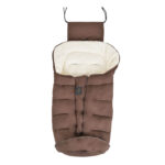 Cangaroo Fluffy téli bundazsák lábán erősített 100cm BARNA/bézs