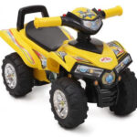 MONI ráülős quad ATV bébitaxi SÁRGA