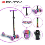 BYOX Rapture roller elöl dupla kerekes lila