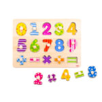 TOOKY Toy fapuzzle számok  -16dbos