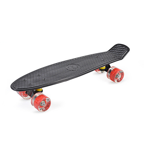 BYOX  Gördeszka 22" SPICE LED 56x15 cm FEKETE