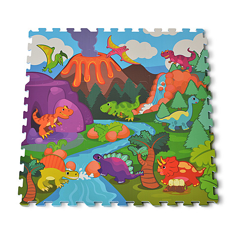 HABTAPI 9 db-os puzzle DINO