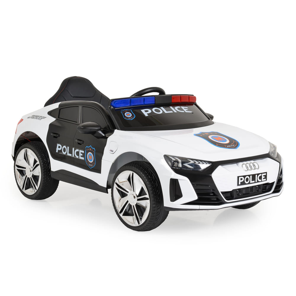 BO Audi RS e-tron 717 Police elektromos autó rendőrségi FEHÉR