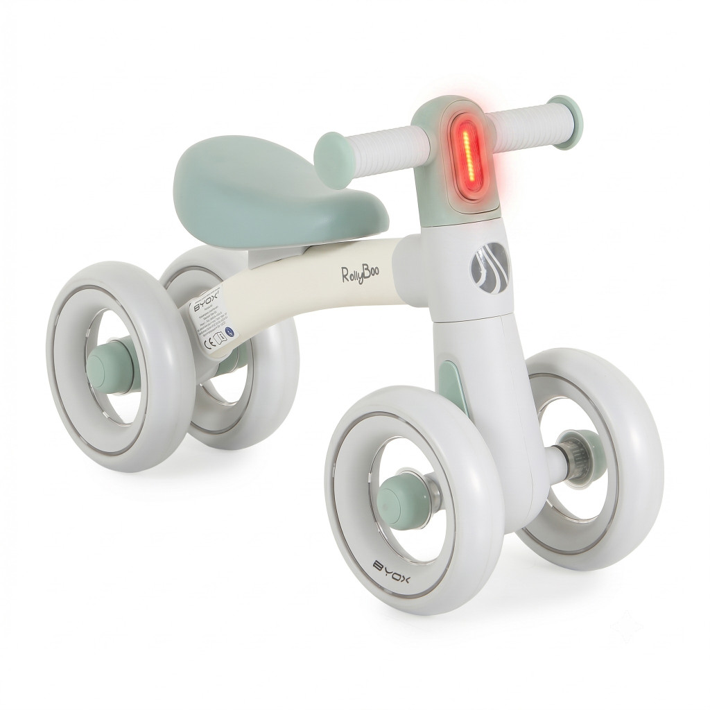 ROLLYBO mini futóbicikli 4 kerekű ZÖLD